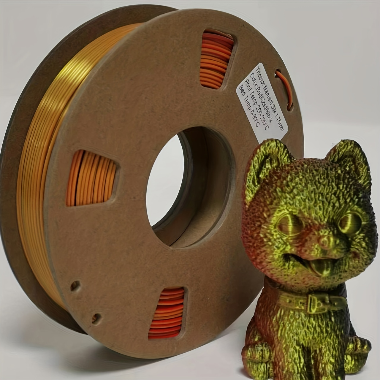 Haute Qualité Trois Soie PLA Filament D'imprimante 3D Triple - Temu France