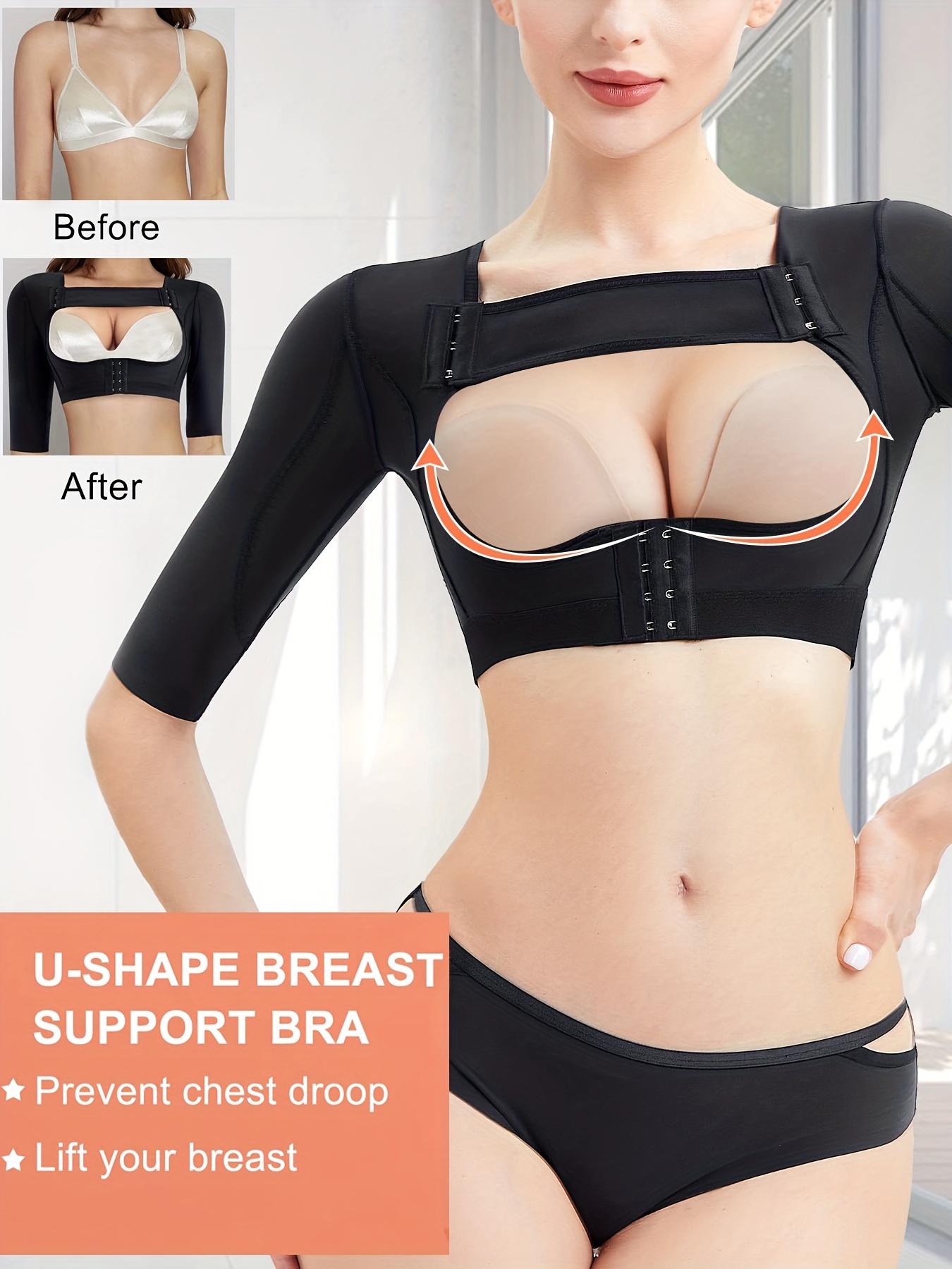 Breast Shapers Tops, Shapewear Arm, Body Shaper