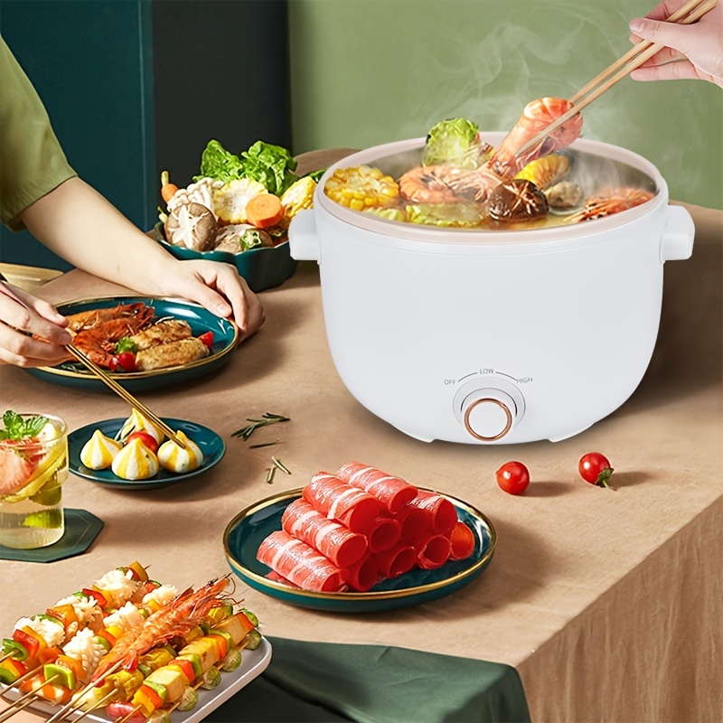 Us Plug One Person Electric Cooker, For Cooking Instant Noodles And Hot  Pot, Small Mini Multi-function Cooker For Hotel/commercial, Small Power And  Easy To Clean, - Temu