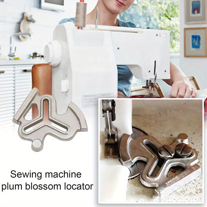 1pc industrial sewing machine locator plum gauge multi functional household sewing machine locator computer flat car industrial sewing machine synchronous car universal plum adjustment kg8 backside polygon locator sewing tool details 3