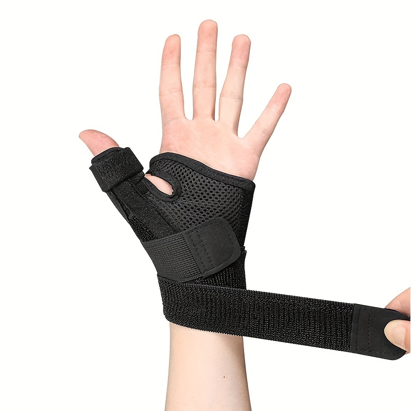 Thumb Splint Brace - Reversible Thumb & Wrist Stabilizer Splint for Blackberry Thumb, Trigger Finger, Pain Relief, Arthritis, Tendonitis, Sprained