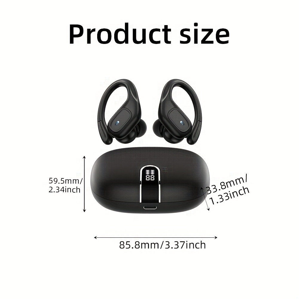 W20 TWS Bluetooth 5.0 Earphone Wireless Headphone Stereo Min