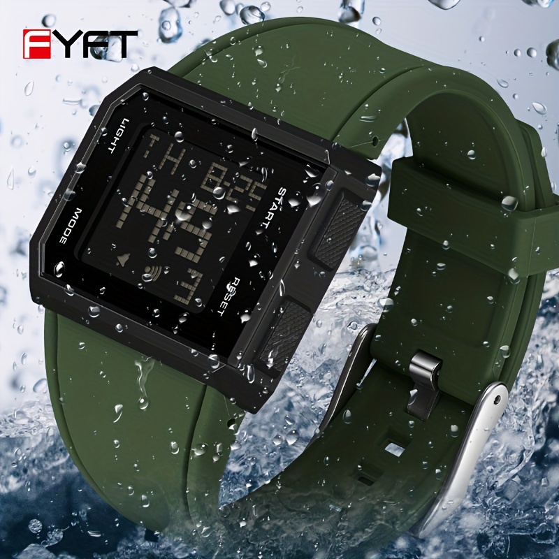 SANDA Leuchtende Wasserdichte Elektrische Uhr, Modische Kreative  Multifunktionale Armbanduhr - Temu Germany