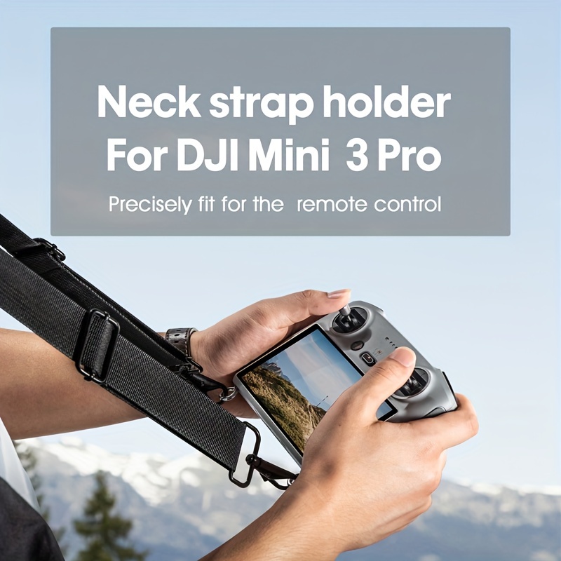 Lanière pour Dji Mini 3 Pro Rc avec écran Télécommande Neck Strap Buckle  Hanging Shoulder Sling Drone Accessoire