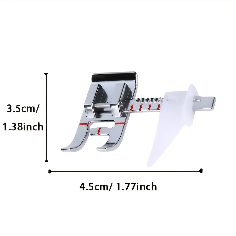 Household Open Toe Walking Foot with Adjustable Guide Fits Low Shank Sewing  Machines - Brother, Janome, Singer, and More