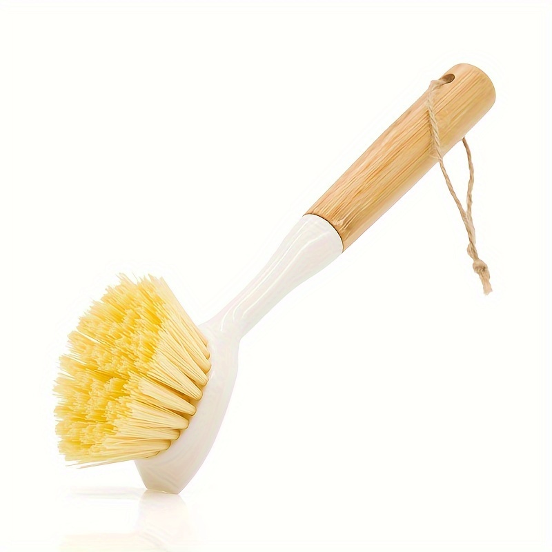 Pot Brush, Long Handle Multi-functional Kitchen Cleaning Brush, Pot Washing  Brush, Dishwashing Brush, Durable Kitchen Scrub Brush, Pans And Pots Brush,  Kitchen Sink Countertop Scrub Brush, Cleaning Supplies, Cleaning Tool,  Ready For