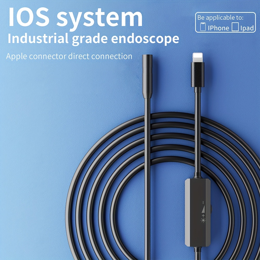 Étanche Usb Endoscope Endoscope Serpent Caméra d'Inspection Avec 6