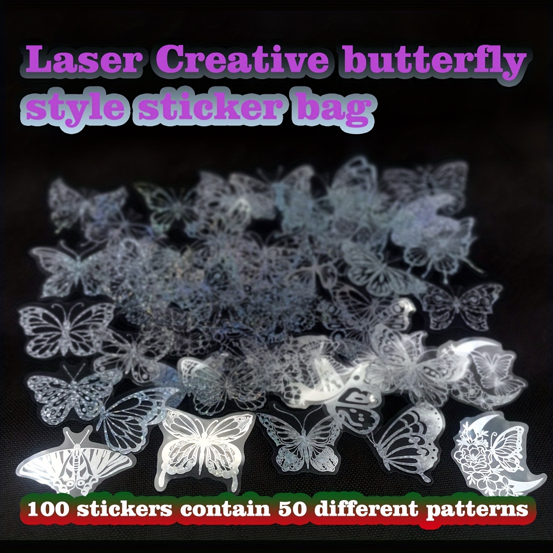 Sticker - Streamer Dream Series Holographic Decorative Stickers