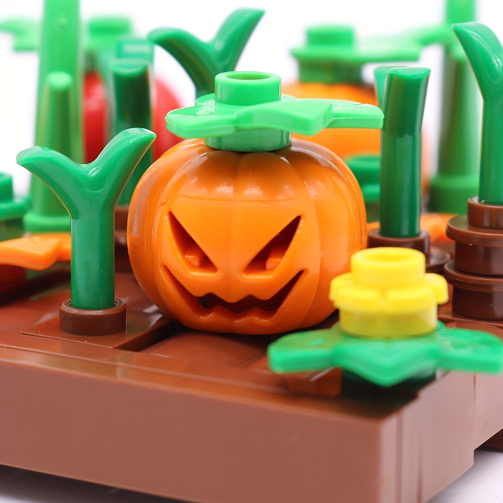  Halloween Block Brick Builder Head Pumpkin Ghost