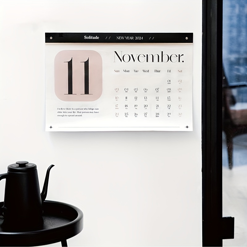 1pc Calendario Pianificazione Personale Stile Semplice - Temu Italy