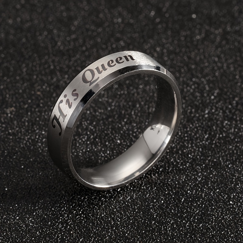 Matching Rings for Couples - Sterling Silver Promise Rings