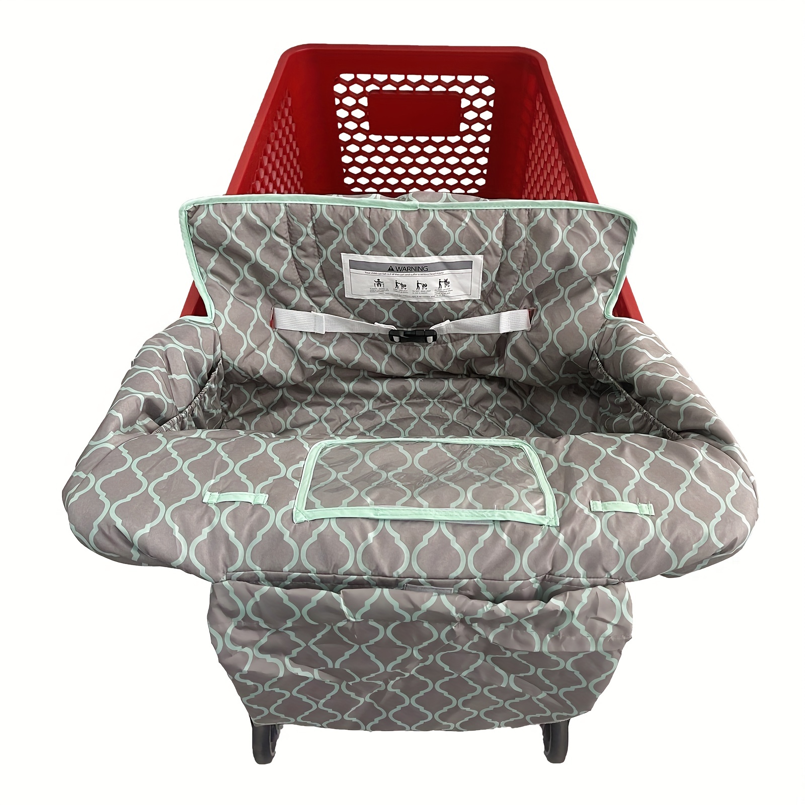 Einkaufswagenschutz Baby Einkaufswagen Hochstuhl Abdeckung Weichem  Beinschutz mit Tragetasche Einkaufswagen Sitzkissen Abdeckung