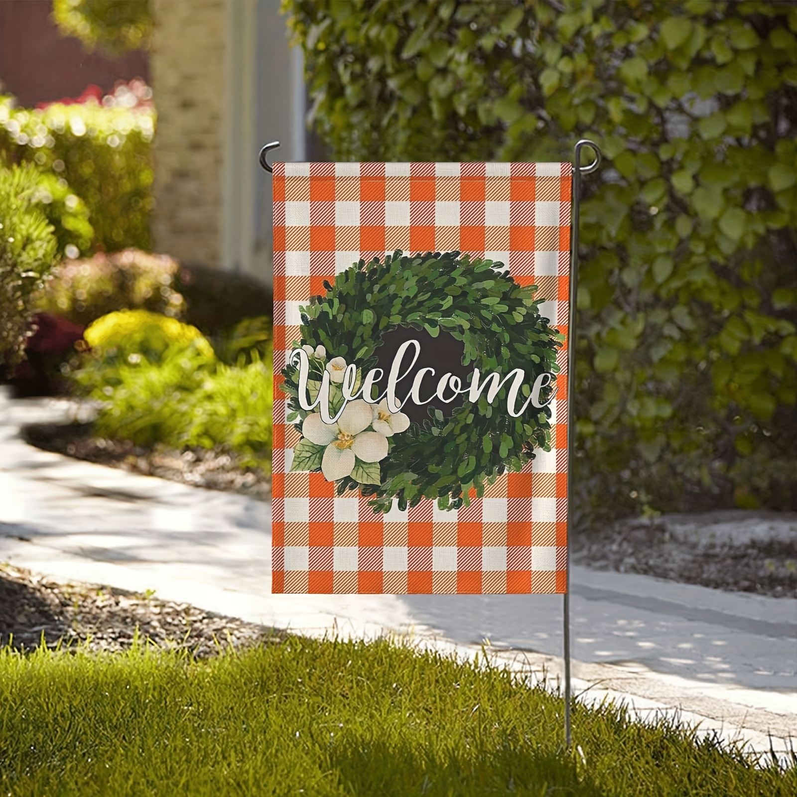 : Buffalo Bills Welcome Home Decorative Garden Flag