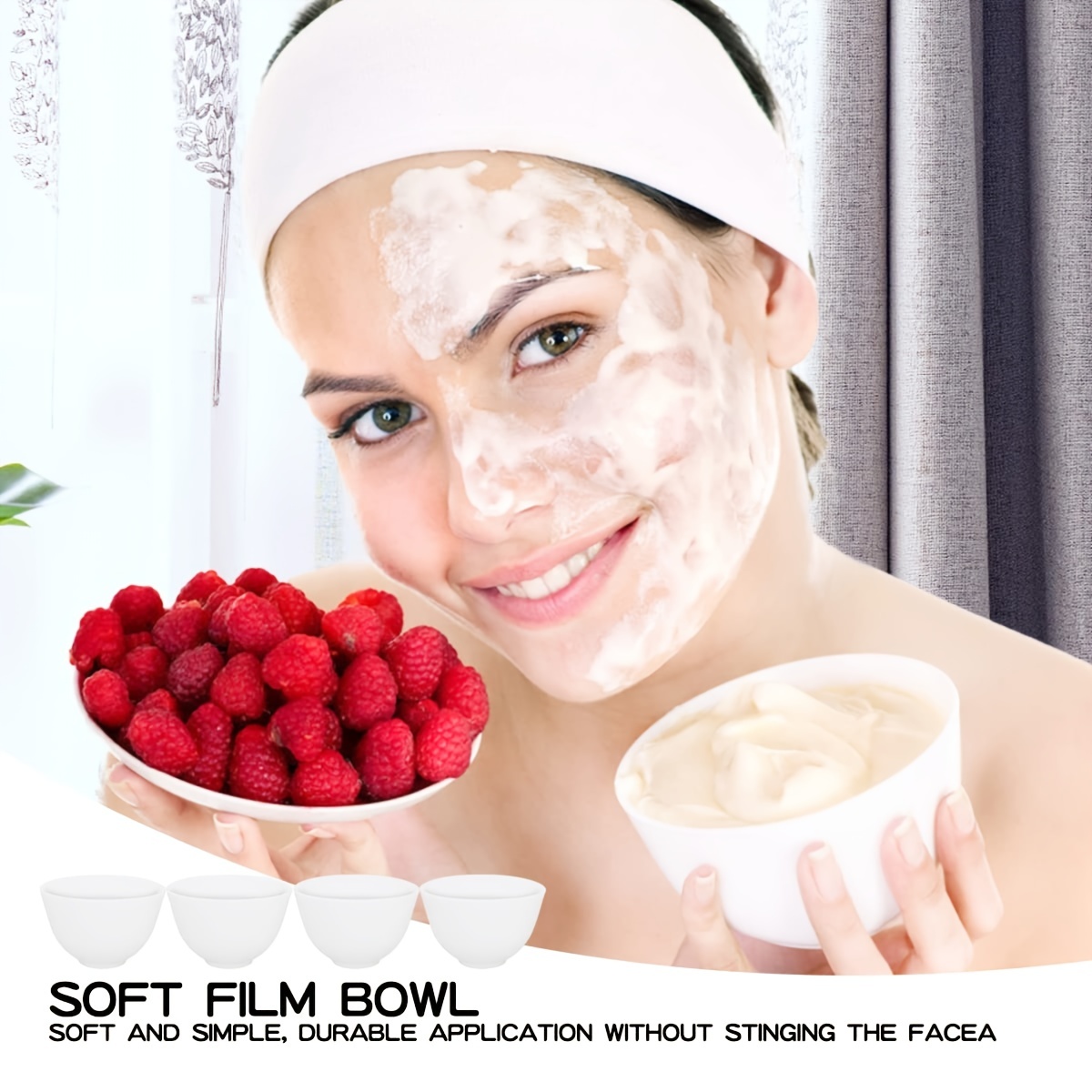 Silicone Facial Mud Bowl Diy Face Mixing Bowl For Home Salon - Temu