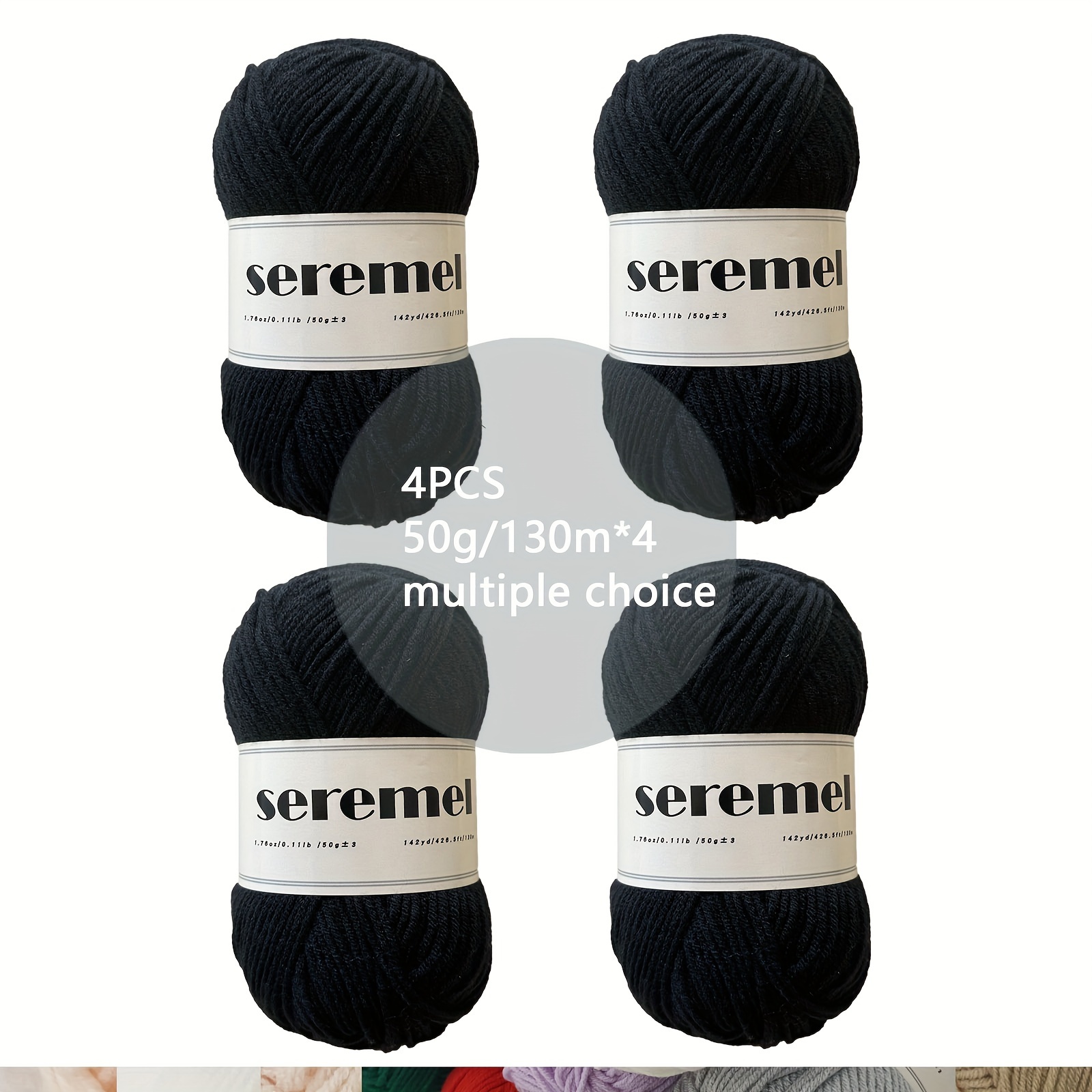 Soft Crochet & Knitting Polyester Yarn – Homecraft Textiles