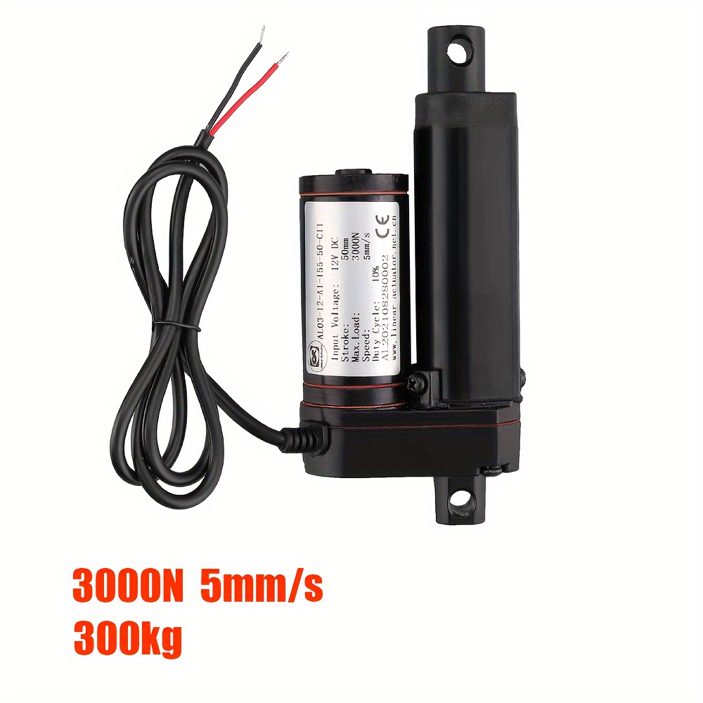 12v 3000n /s Speed Electric Linear Actuator Linear Motor - Temu