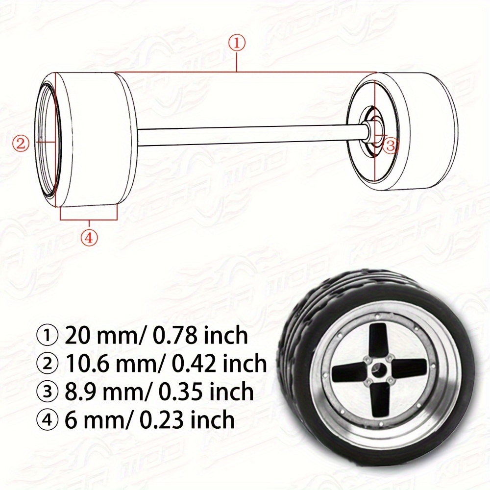 Carlomo n 64 scale model car alloy wheels for static car model
