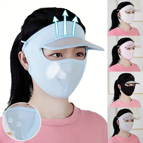 Sunscreen Full Face Mask - Temu