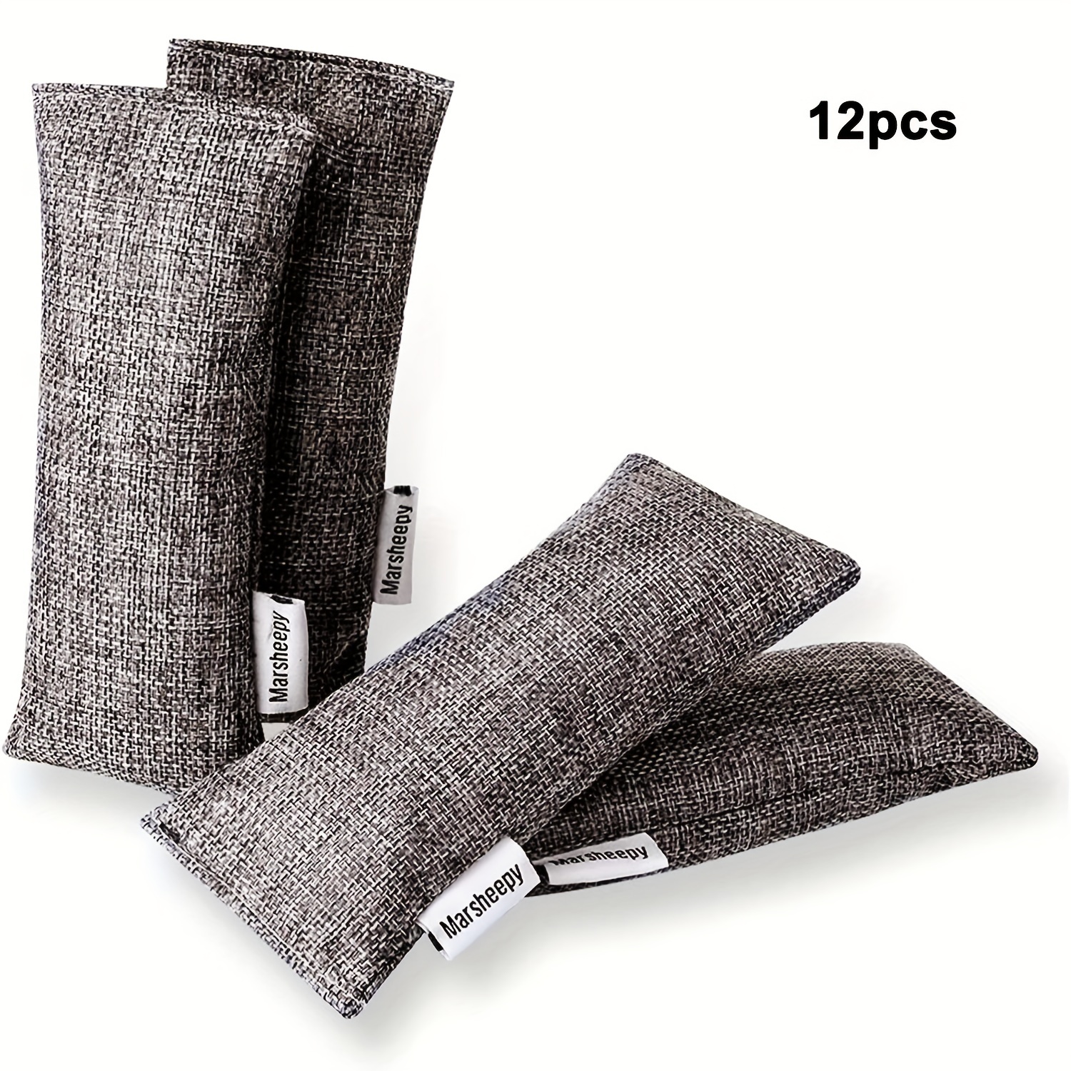 12pcs Bamboo Charcoal Shoe Deodorant Bag Air Purification