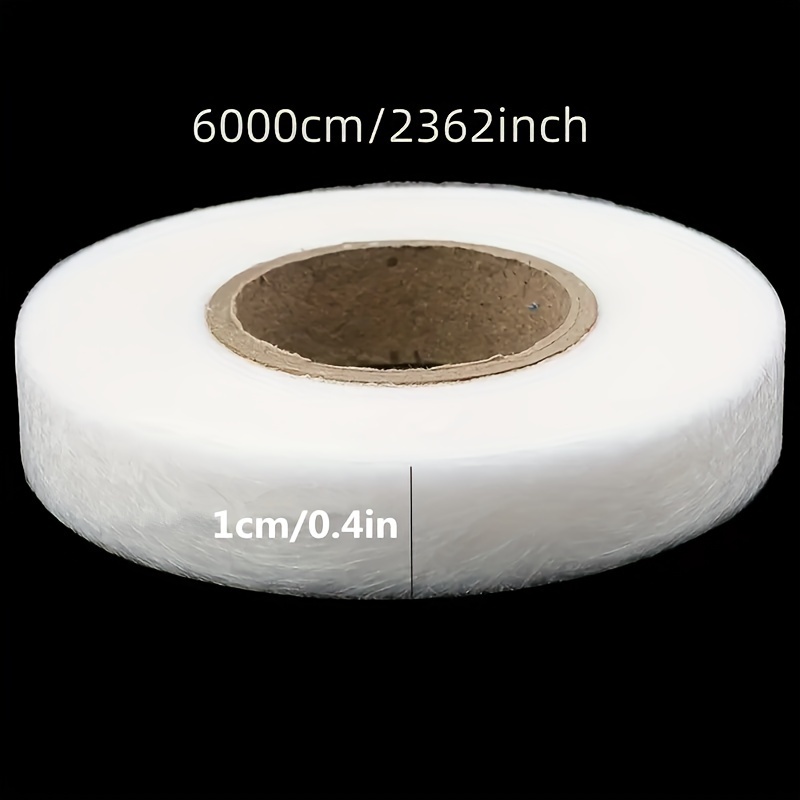 2362.2inch/Roll Double-sided Non-woven Interlining Adhesive Fabric Cloth  Iron On Hem Tape Interlining Web DIY Sewing Craft