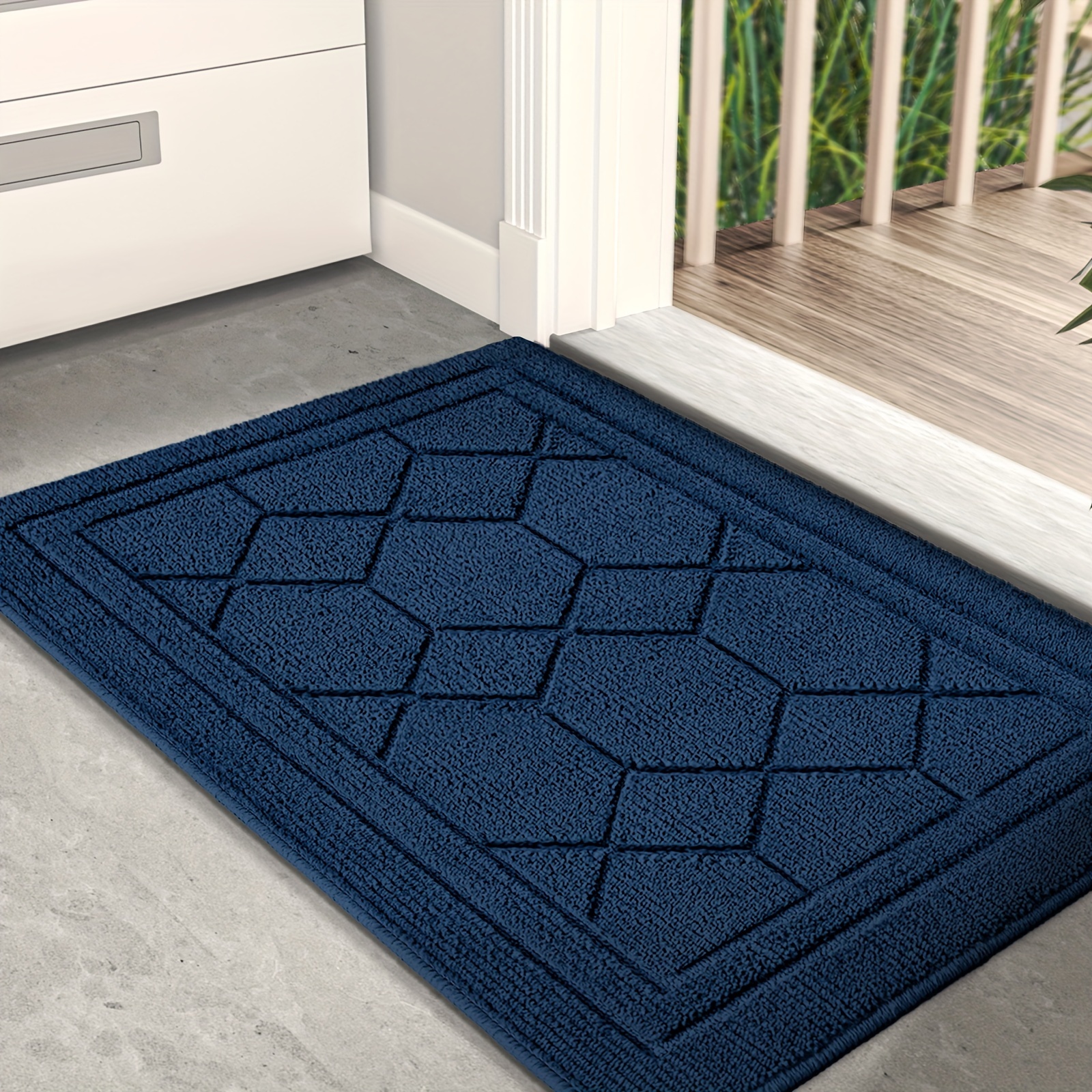 OEAKAY Large Doormat Entry Door Mat Indoor Rug Non Slip Soft Mats