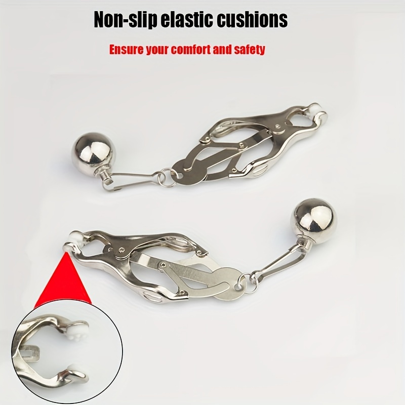 Bdsm Accessories Adjustable Metal Nipple Clamps Nipple - Temu