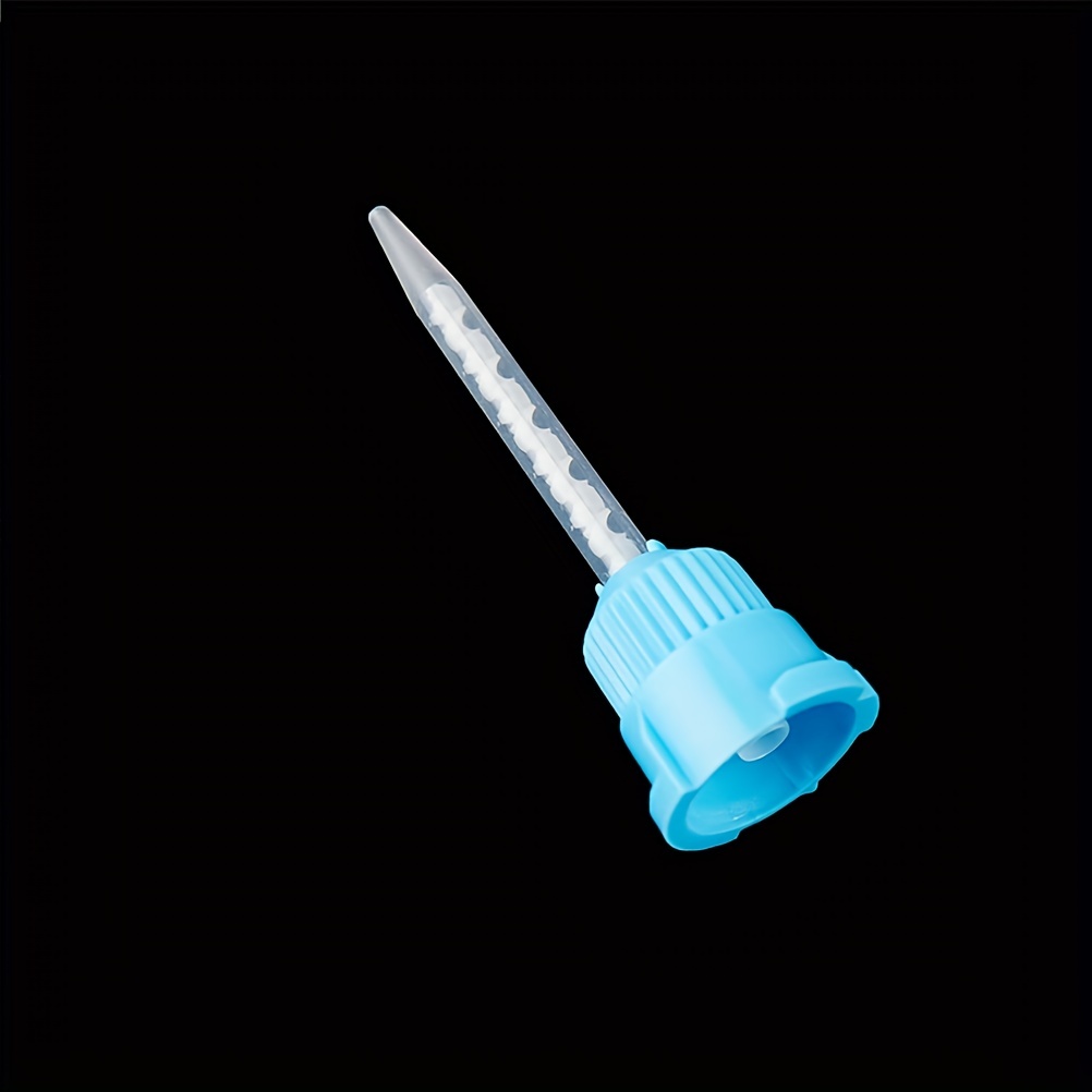 50pcs Dentistry Silicone Rubber Conveying Mixing Head