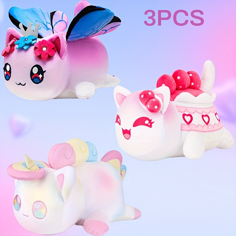 Peluches de animales de peluche para niños, peluches bonitos, decoración de  habitación, juguetes Kawaii, peluches de