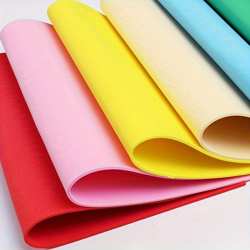 A4 Craft EVA Foam Sheets - 2mm Thick Quality 15 Colours - 10 Sheet Packs