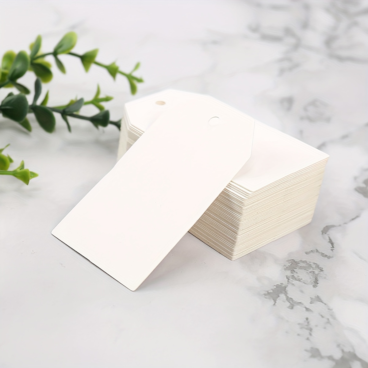 100pcs/set - Retro Paper Gift Tags, Gift Wrapping Cards, Wedding Party Message Hang Tags