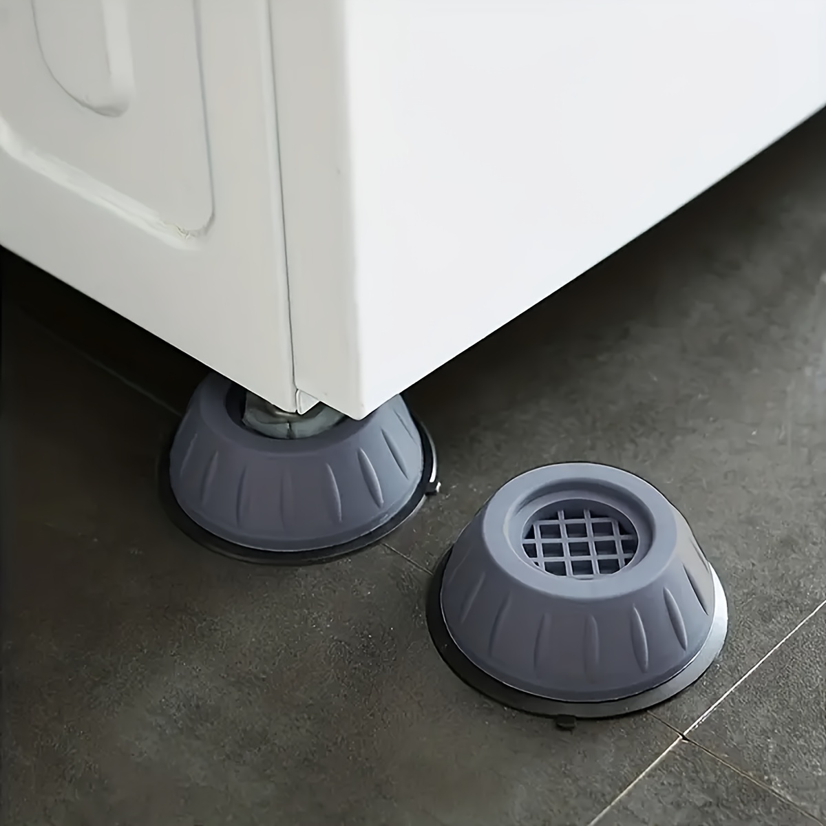 Anti Vibration Washing Machine Support Anti Slip Rubber Feet Protector  BasePads 