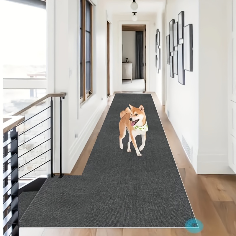 Teppich läufer Waschbarer Strapazierfähiger Läufer Teppich für  Foyer/Wäsche/Schlafzimmer, Roter Rutschfester Perserteppich, Extra Langer  Rechteckiger