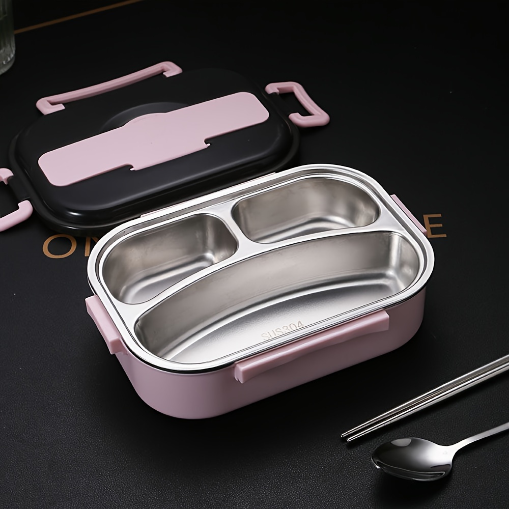 5 Compartments 304 Stainless Steel Thermal Insulated Lunch Box Keep Warm  Food Container