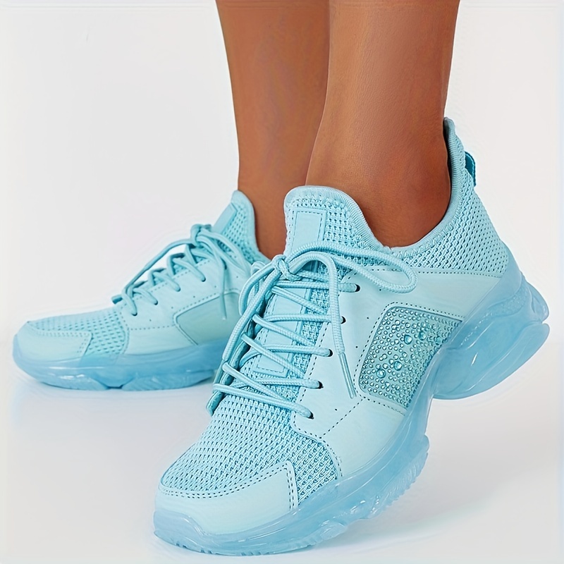 deportivo Zapatos de baile Mujer con cordón delantero Zapatillas deportivas, Moda de Mujer