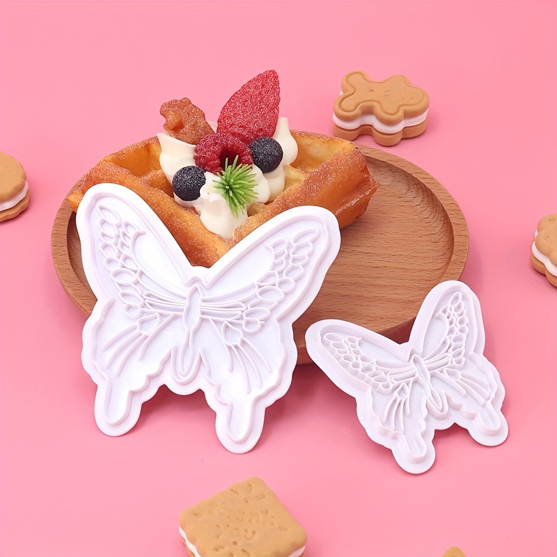 Flexible Silicone Butterfly Chocolate Mold For Cake - Temu