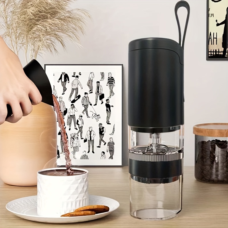 Portable Coffee Grinder With Ceramic Grinding Core Type c - Temu