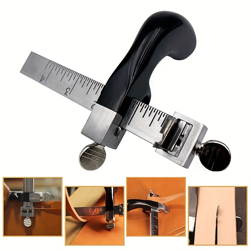 Professional Leather Draw Gauge Tool Strap Cutter Hand Craft Belt