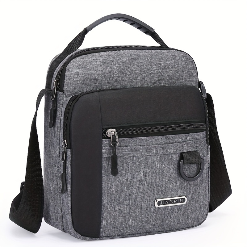 

New Men's Bag, Men's Crossbody Bag, Casual Nylon Small Business Bag