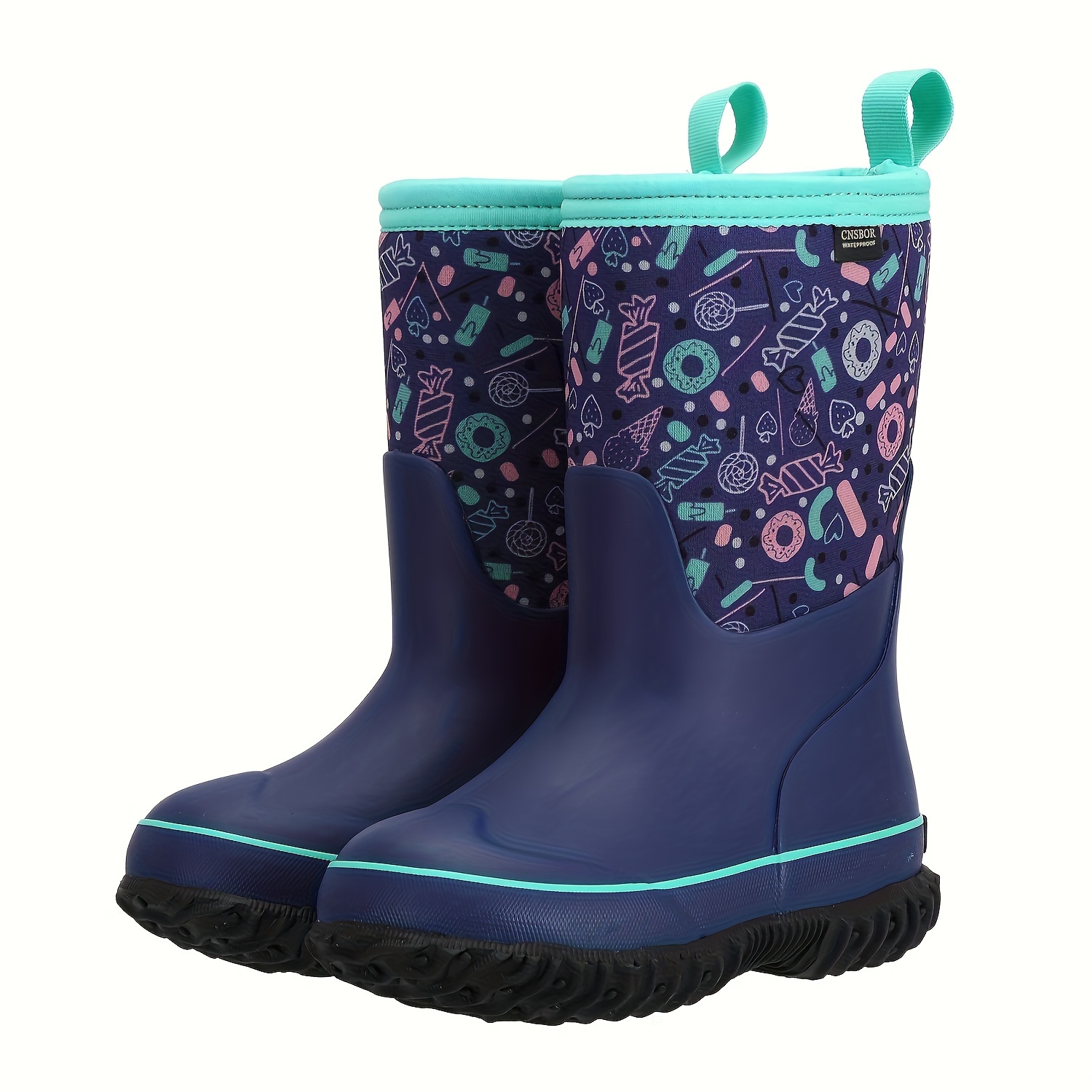 boys neoprene rain boots