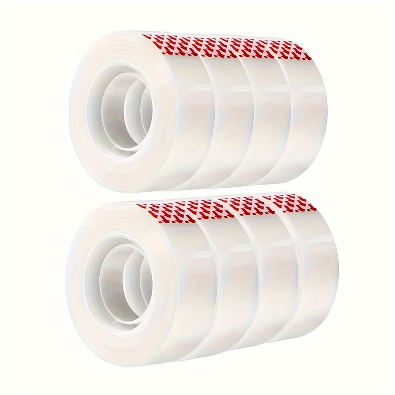 Invisible Tapes, Deli 12-Rolls Invisible Tape 3/4 x 1000 Inches, Numerous  Applications Stationery Transparent Tape for Office Home School