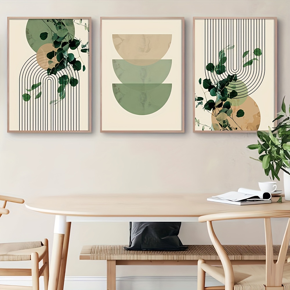 1 pièce à motif végétal moderne mer herbe à imprimé Sticker mural pour  domicile Décoration, Mode en ligne