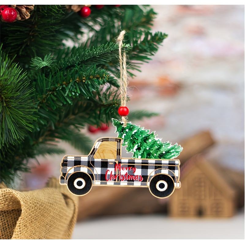 Christmas Wooden Car Pendant No face Forest Old Man Small - Temu