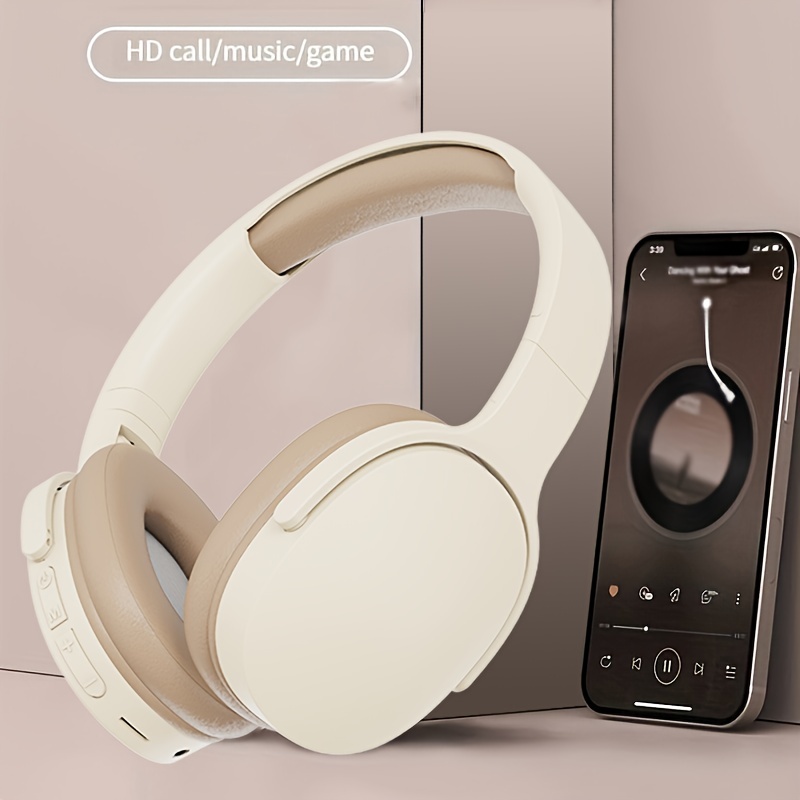 Auriculares inalámbricos plegables P9, audífonos con Bluetooth, compatibles  con correr, gimnasio, cancelación de ruido y micrófono - AliExpress