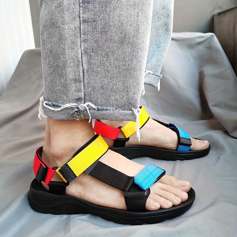 Men's Fashion Sandals, Casual Non Slip Shoes, Open Toe Shoes For Outdoor  Beach, Spring And Summer