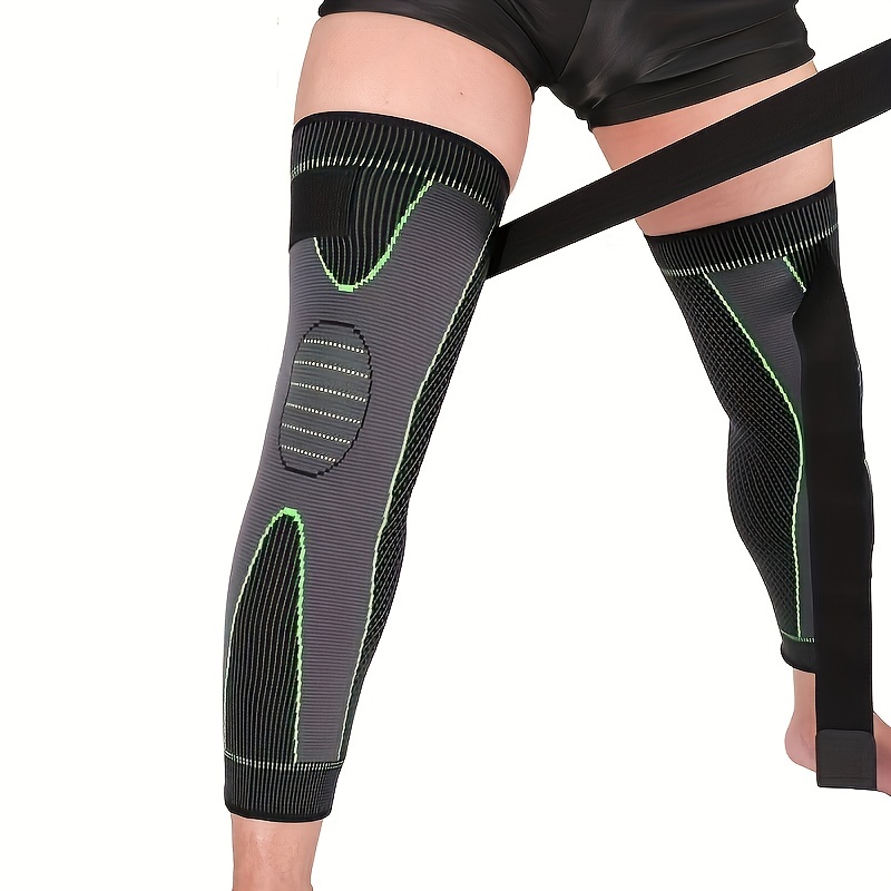 Unisex Leg Protect Sleeves Long Compression Leg Brace - Temu Canada