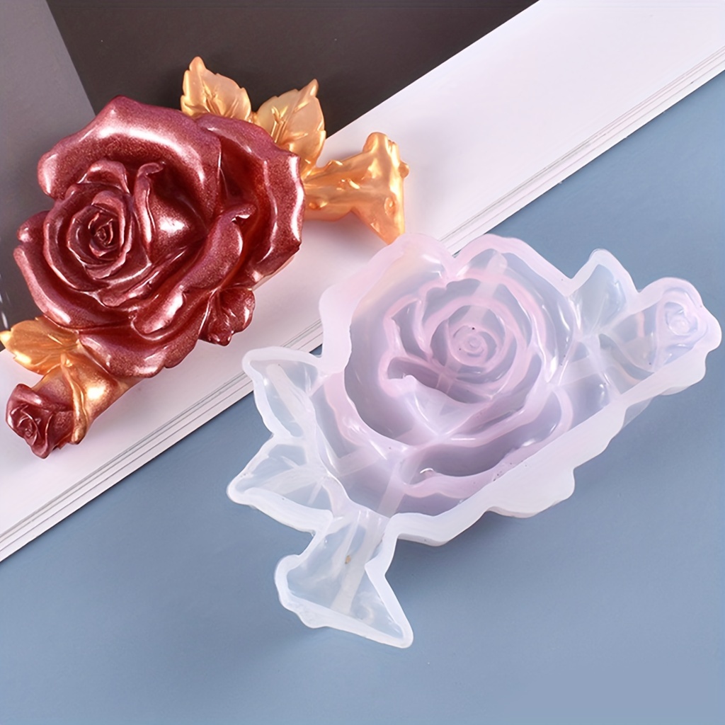 Rose Flower Silicone Mold Diy Wedding Cupcake Cake Silicone - Temu