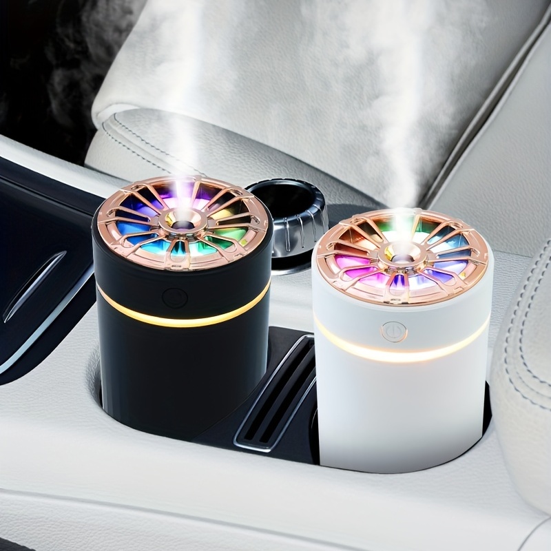  Car Diffuser for Essential Oils Car Humidifier Aromatherapy  Essential Oil Diffuser Portable for Car Home Office Bedroom (Black) :  Health & Household
