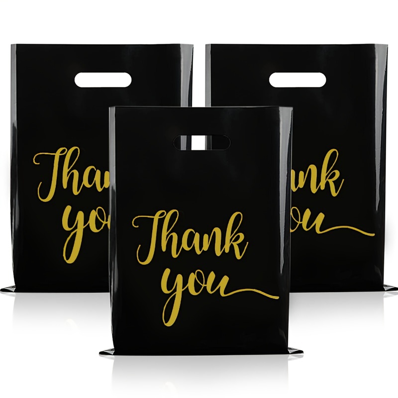 50 Thank You Bags w/Gift Tags and Tissue Paper, Thank You Bags for Business  Small, Gift Bags, Small Gift Bags, Thank You Gift Bags, Gift Bags with