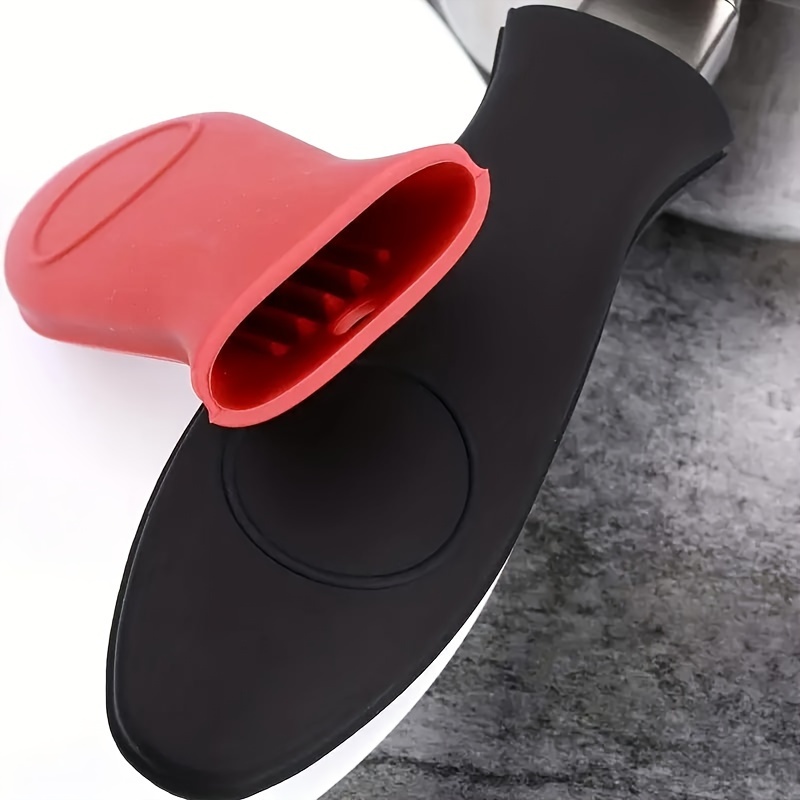 1pc Silicone Hot Handle Holder, Potholder for Cast Iron Skillets