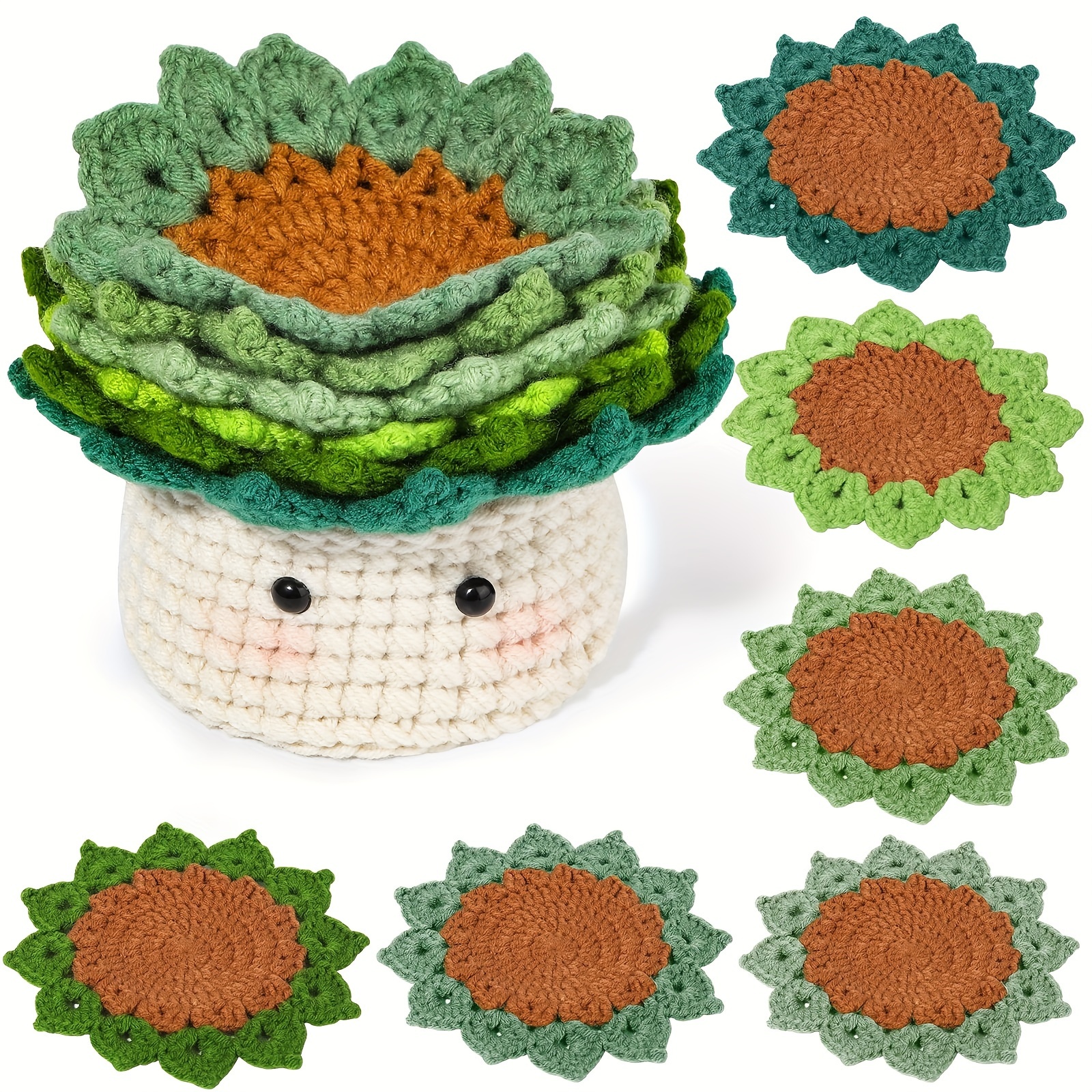Crochetta Crochet Kit for Beginners, Crochet Kit W Step-by-Step Video Tutorials, Crochet Starter Kit Learn to Crochet Kits for Adults Kids Beginners